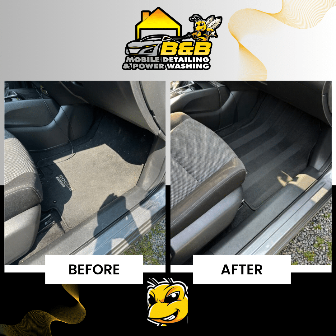 B&B car detailing Before After Post 7